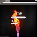 Cool Fire Theme  screen for extension Chrome web store in OffiDocs Chromium