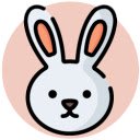 Écran Cute Bunnies pour l'extension Chrome web store dans OffiDocs Chromium