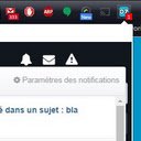 Pantalla de extensión Notifs OverZone para extensión Chrome web store en OffiDocs Chromium