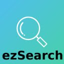 หน้าจอ ezSearch สำหรับส่วนขยาย Chrome เว็บสโตร์ใน OffiDocs Chromium