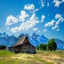 ໜ້າຈໍ Grass House Mountain Theme ສຳລັບສ່ວນຂະຫຍາຍຮ້ານເວັບ Chrome ໃນ OffiDocs Chromium