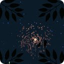 Экран Leaf fireworks для расширения интернет-магазина Chrome в OffiDocs Chromium