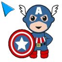 Schermo Marvel Chibi Cursor per l'estensione Chrome web store in OffiDocs Chromium