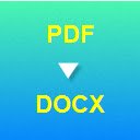 Màn hình Chuyển đổi PDF sang DOCX cho tiện ích mở rộng Cửa hàng Chrome trực tuyến trong OffiDocs Chrome