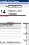 പ്രിന്റ് ചെയ്യാവുന്ന ഡെയ്‌ലി പ്ലാനർ DOC, XLS അല്ലെങ്കിൽ PPT ടെംപ്ലേറ്റ് സൗജന്യമായി ഡൗൺലോഡ് ചെയ്യാവുന്നതാണ്.
