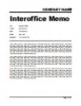 הורדה חינם Professional Interoffice Memo Template Doc תבנית Microsoft Word, Excel או Powerpoint בחינם לעריכה עם LibreOffice Online או OpenOffice Desktop מקוון