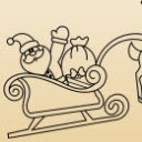 Santa Driver Coloring Book-Bildschirm für die Erweiterung Chrome Web Store in OffiDocs Chromium