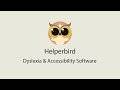 Helperbird: แอพเพิ่มประสิทธิภาพการเข้าถึงจาก Chrome เว็บสโตร์ที่จะรันด้วย OffiDocs Chromium ออนไลน์