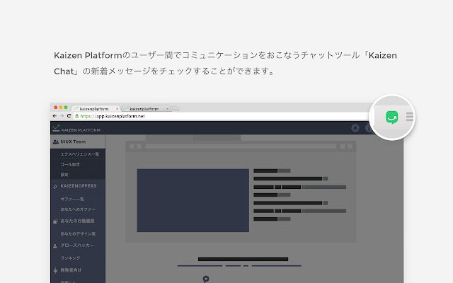 Kaizen Chat Notifier ze sklepu internetowego Chrome do uruchomienia z OffiDocs Chromium online