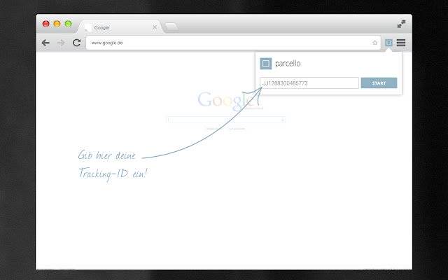 parcello.tracking از فروشگاه وب Chrome برای اجرای آنلاین با OffiDocs Chromium