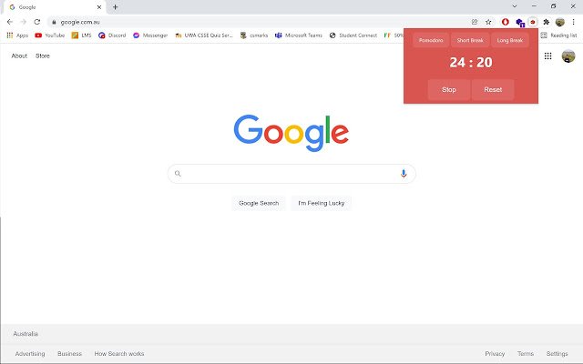 Pomodoro Zamanlayıcı: Chrome web mağazasından Verimliliğinizi Artırmak için OffiDocs Chromium çevrimiçi ile çalıştırılacak