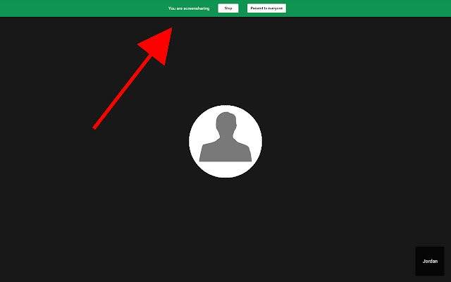 Hapus Pemberitahuan Berbagi Layar untuk Hangouts™ dari toko web Chrome agar dapat dijalankan dengan OffiDocs Chromium online