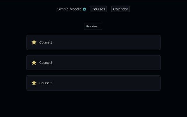 Moodle ງ່າຍ​ດາຍ​ຈາກ​ຮ້ານ​ເວັບ Chrome ທີ່​ຈະ​ໄດ້​ຮັບ​ການ​ດໍາ​ເນີນ​ການ​ກັບ OffiDocs Chromium ອອນ​ໄລ​ນ​໌​