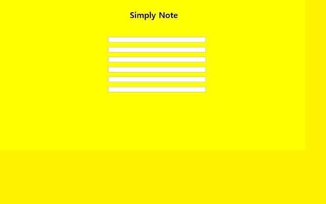 Simply Note จาก Chrome เว็บสโตร์เพื่อใช้งานกับ OffiDocs Chromium ออนไลน์