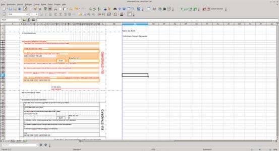 Darmowe pobieranie szablonu Sepa Ueberweisung (LibreOffice Calc) DOC, XLS lub PPT do edycji za pomocą LibreOffice online lub OpenOffice Desktop online