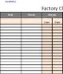 무료 다운로드 주간 공장 청소 일정 DOC, XLS 또는 PPT 템플릿을 무료로 LibreOffice 온라인 또는 OpenOffice Desktop 온라인으로 편집할 수 있습니다.