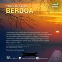 Free download YAKINLAH DALAM BERDOA free photo or picture to be edited with GIMP online image editor