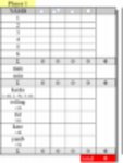 Free download Yamb game form v1 Microsoft Word, Excel or Powerpoint template free to be edited with LibreOffice online or OpenOffice Desktop online