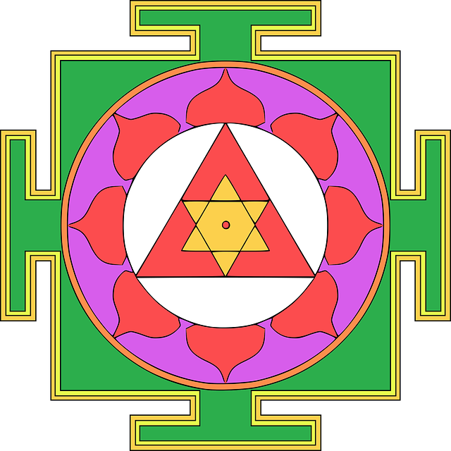 Free download Yantra Mandala Lotus - Free vector graphic on Pixabay free illustration to be edited with GIMP free online image editor