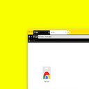 Yellow Black  White  screen for extension Chrome web store in OffiDocs Chromium