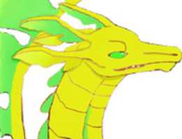 Free download Yellow Dragon Head free photo or picture to be edited with GIMP online image editor