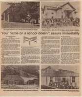 Free download Your name on a school doesnt assure immortality (San Jose News, July 21, 1978) free photo or picture to be edited with GIMP online image editor