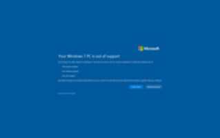 Free download Your Windows 7 PC is out of support - PNG file free photo or picture to be edited with GIMP online image editor