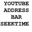 Youtube Address Bar Seek Time  screen for extension Chrome web store in OffiDocs Chromium