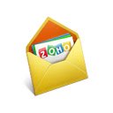 Zoho Mail  screen for extension Chrome web store in OffiDocs Chromium