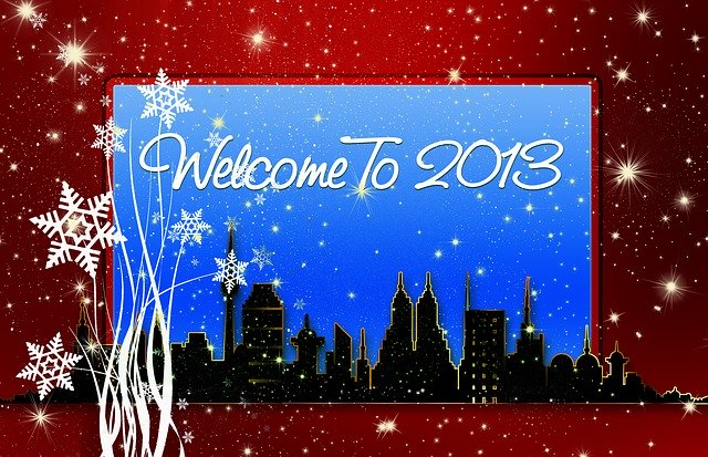 Free download Year 2013 Welcome -  free illustration to be edited with GIMP free online image editor