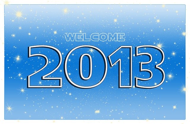 Free download Year 2013 Welcome New YearS -  free illustration to be edited with GIMP free online image editor