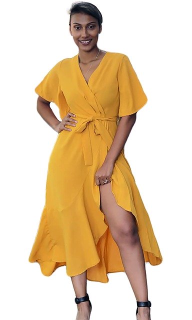 Free download Yellow Dress -  free photo or picture to be edited with GIMP online image editor