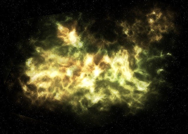 Free download Yellow Nebula Galaxy Solar -  free illustration to be edited with GIMP free online image editor