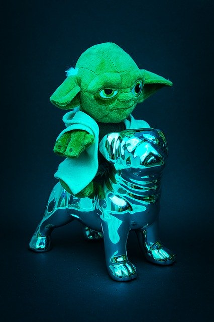 Free download Yoda Green Chrome -  free photo or picture to be edited with GIMP online image editor