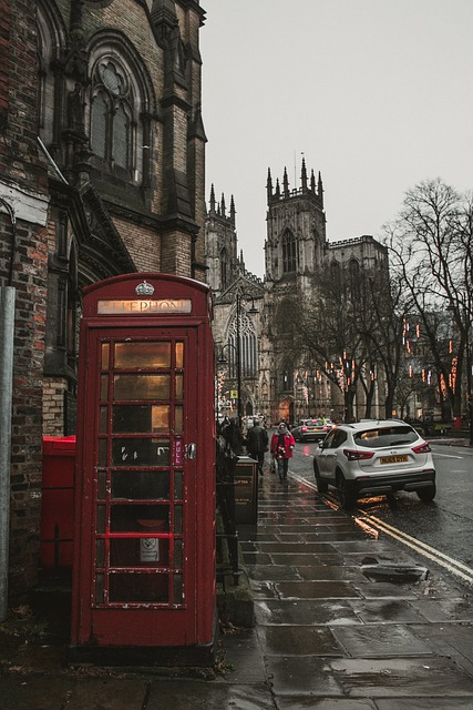 Free download york minster telephone booth road free picture to be edited with GIMP free online image editor