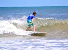 Free download Young Male Teen Surfing - Photo free photo or picture to be edited with GIMP online image editor