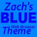 Zachs Blue Theme  screen for extension Chrome web store in OffiDocs Chromium