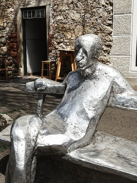 Free download Zagreb Silver Man Old Town -  free free photo or picture to be edited with GIMP online image editor