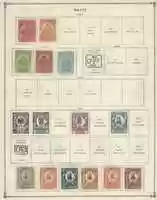 Free download 1881 to 1939 Incomplete Set of Postage Stamps of Haiti free photo or picture to be edited with GIMP online image editor