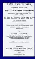 Free download (1888) Rank and Badges, Dates of Formation, Naval and Military Distinctions, Precedence, Salutes, Colours and Small Arms in  Her Majestys Army and Navy and Auxiliaries free photo or picture to be edited with GIMP online image editor