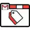 Etichette Gmail come schede in Chrome con OffiDocs