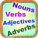 AbiTalk Nouns, Verbs, Adjectives, Adverbs  screen for extension Chrome web store in OffiDocs Chromium