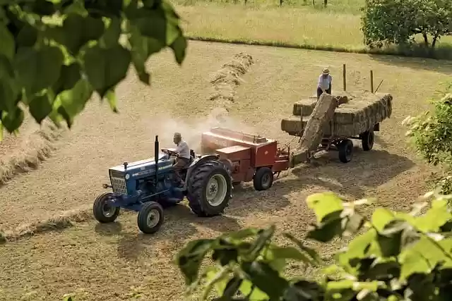 Free download agriculture hay tractor free picture to be edited with GIMP free online image editor