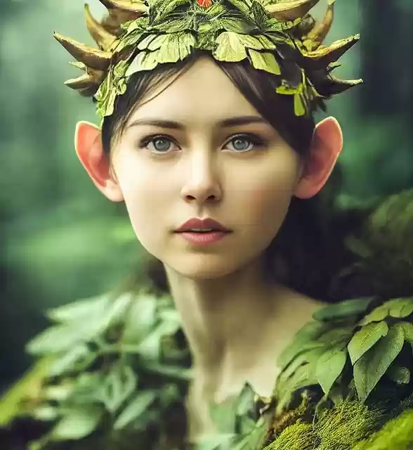 Libreng download ai ay nakabuo ng elf nymph fairy libreng larawan na ie-edit gamit ang GIMP na libreng online na editor ng imahe