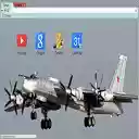 OffiDocs Chromium'da Chrome web mağazası uzantısı için Aircraft Series TU 95 Bear ekranı