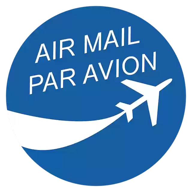 Free download Air Mail Par Avion Logo -  free illustration to be edited with GIMP free online image editor