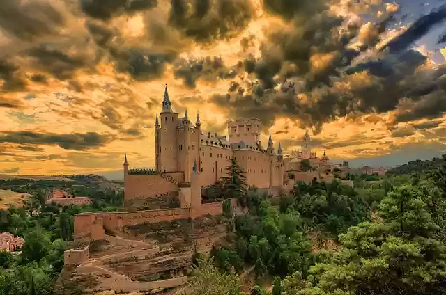 Free download alcazar de segovia castle spain free picture to be edited with GIMP free online image editor