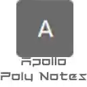 OffiDocs Chromium-ൽ Chrome വെബ് സ്റ്റോർ വിപുലീകരണത്തിനായുള്ള Apollo Poly Notes സ്‌ക്രീൻ