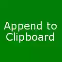 append to clipboard  screen for extension Chrome web store in OffiDocs Chromium