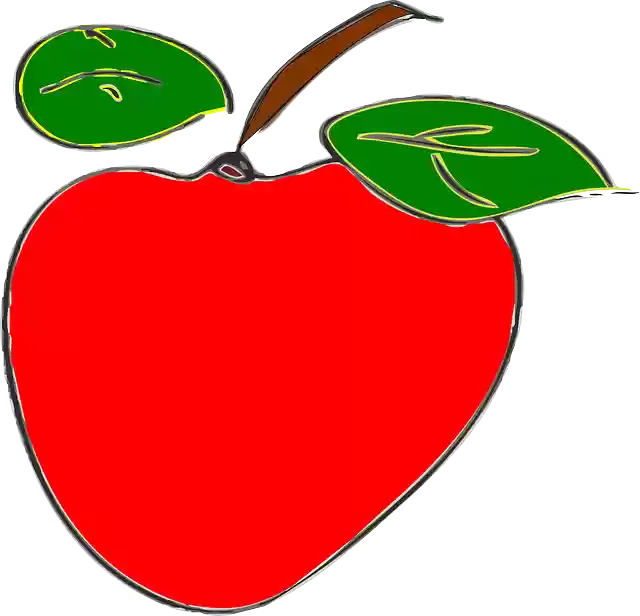 Free download Apple Red - Free vector graphic on Pixabay free illustration to be edited with GIMP free online image editor